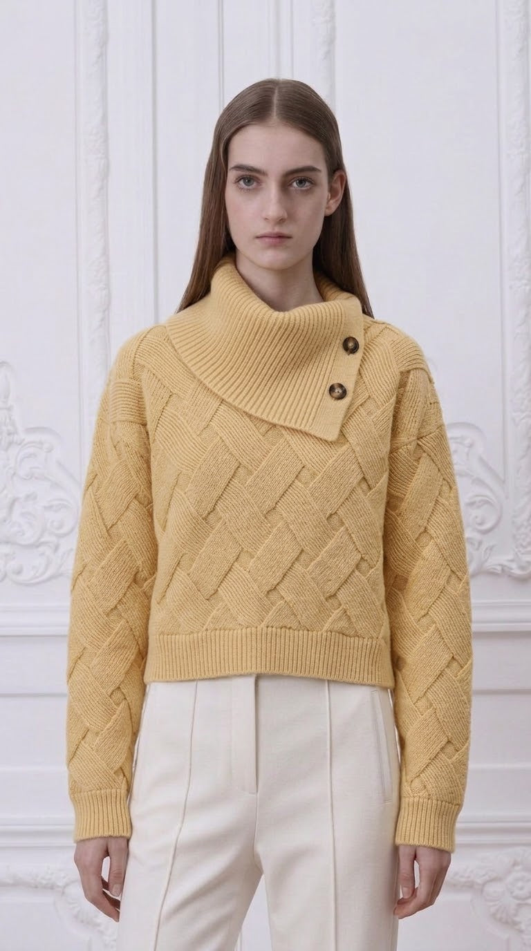 Hermes - Textured Cashmere Pullover