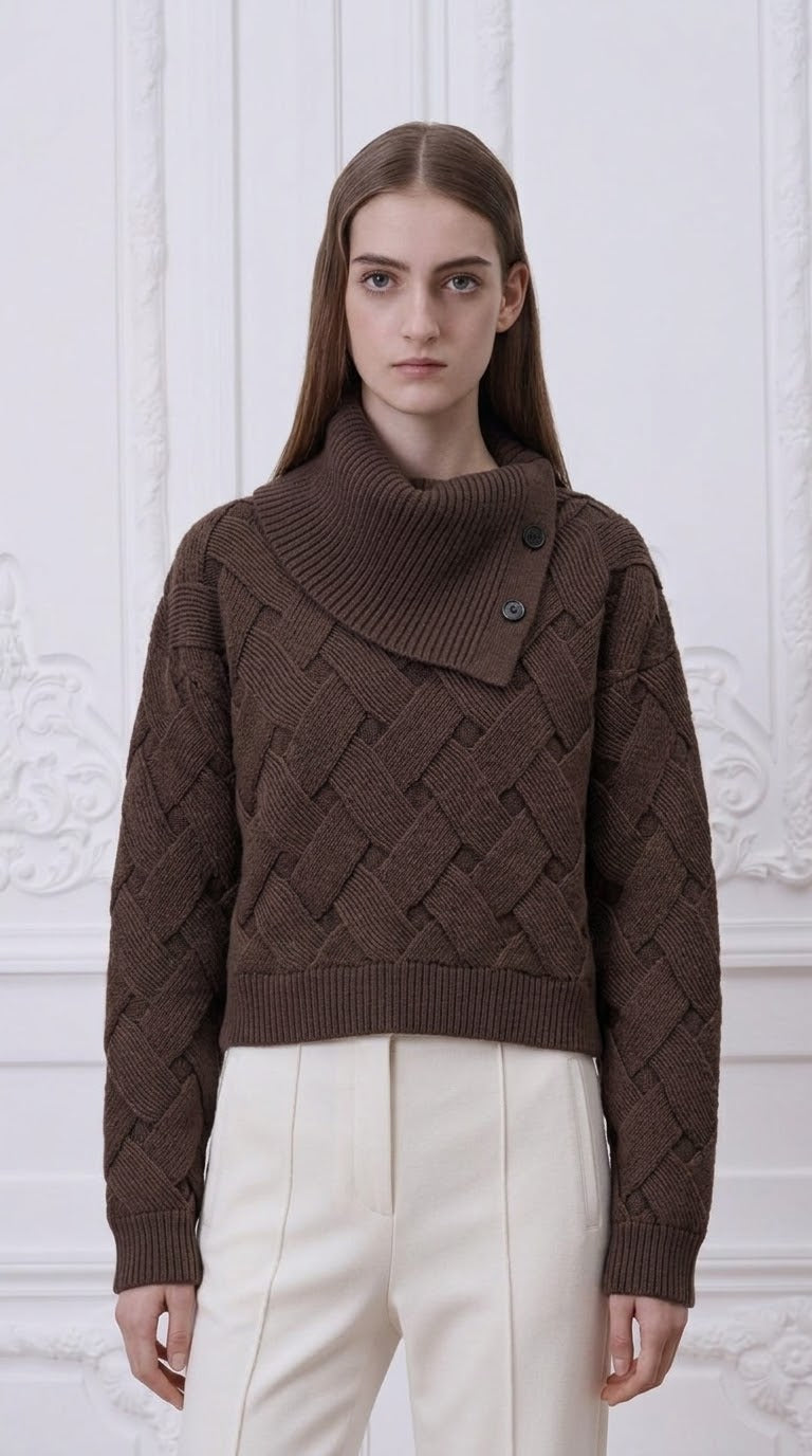 Hermes - Textured Cashmere Pullover