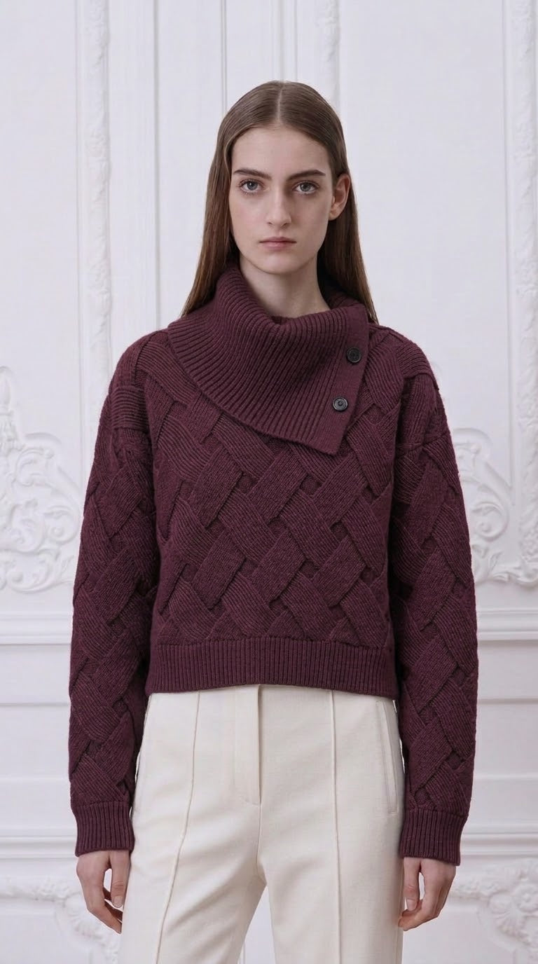 Hermes - Textured Cashmere Pullover