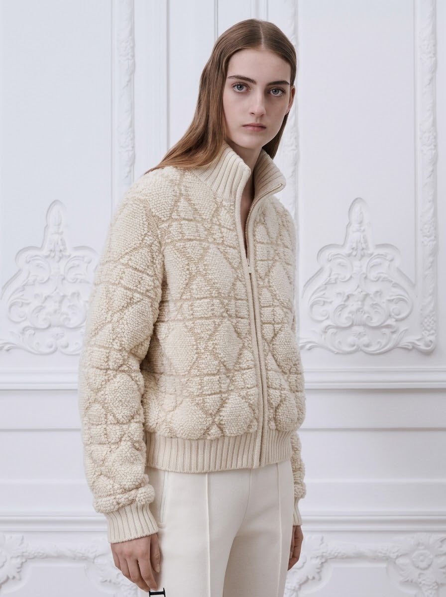 Dior - Textured Cashmere Cardigan
