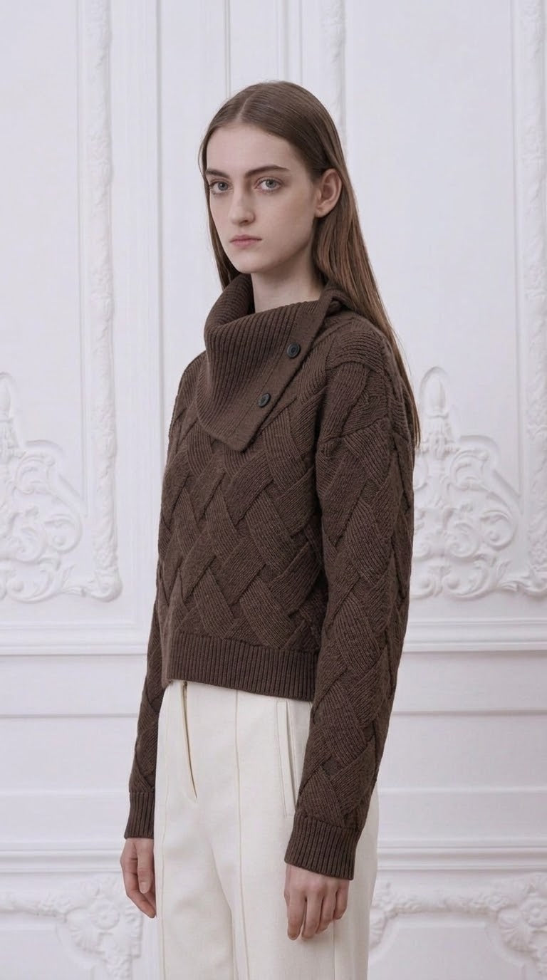Hermes - Textured Cashmere Pullover