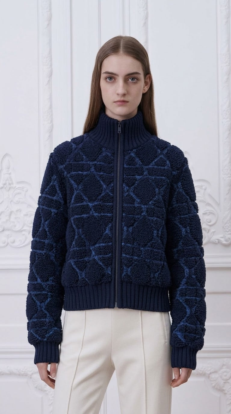 Dior - Textured Cashmere Cardigan