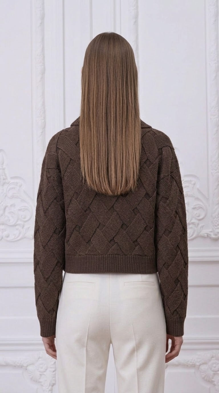 Hermes - Textured Cashmere Pullover