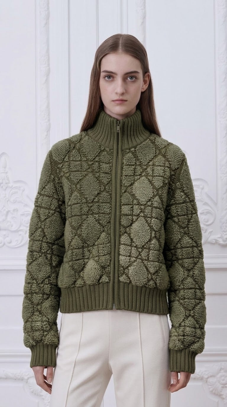 Dior - Textured Cashmere Cardigan