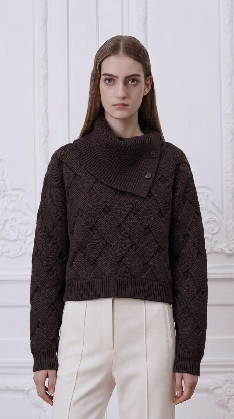 Hermes - Textured Cashmere Pullover