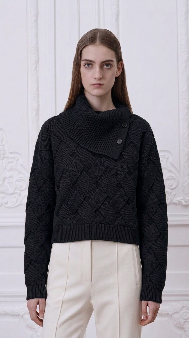 Hermes - Textured Cashmere Pullover
