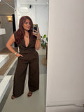 Pantalon bruin
