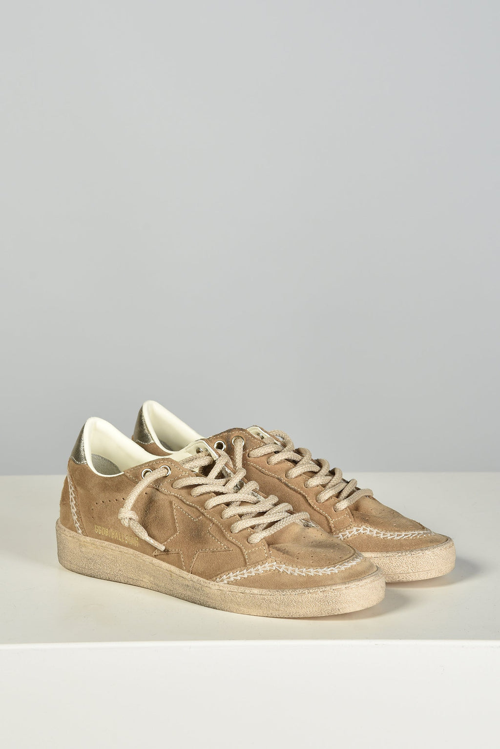 Golden Goose Ballstar tabac/or