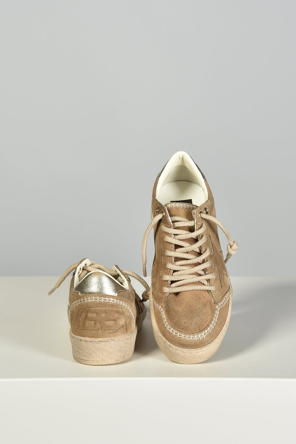 Golden Goose Ballstar tabac/or