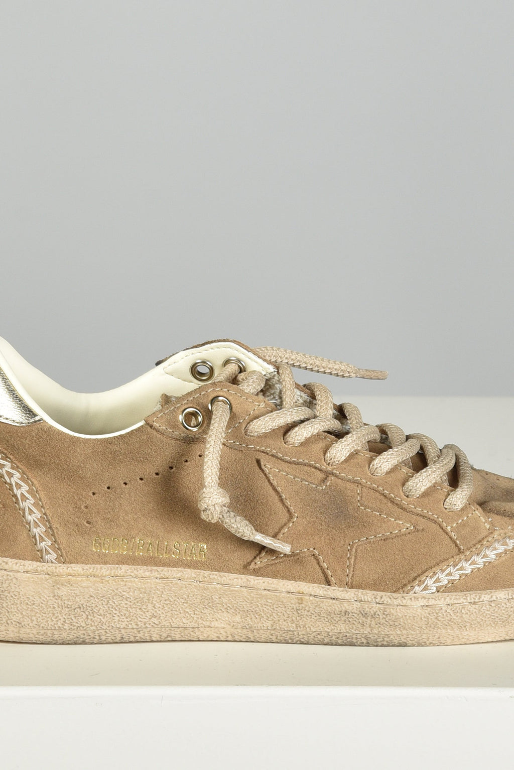 Golden Goose Ballstar tabac/or