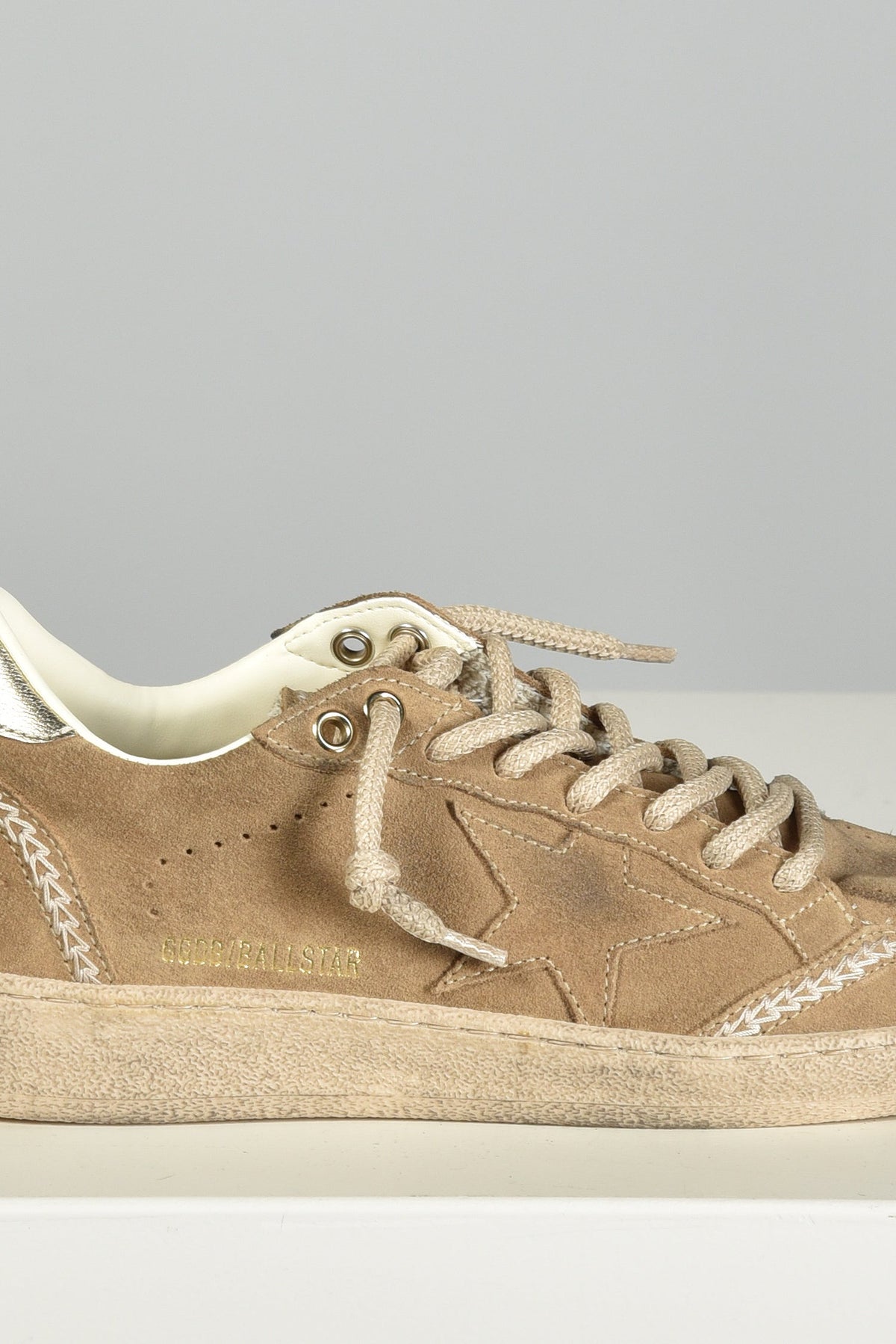 Golden Goose Ballstar tabac/or