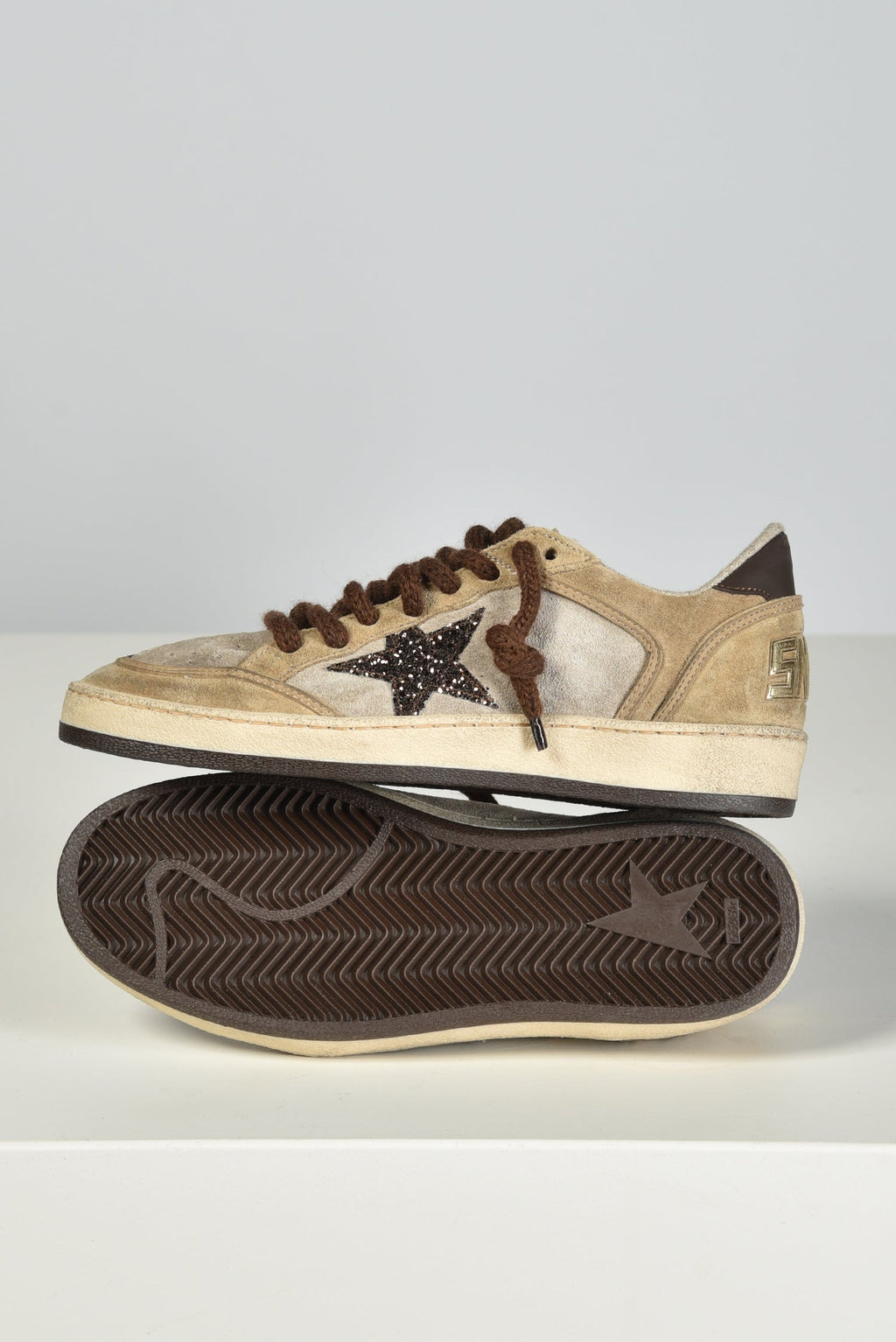 Golden Goose Ballstar beige/marron