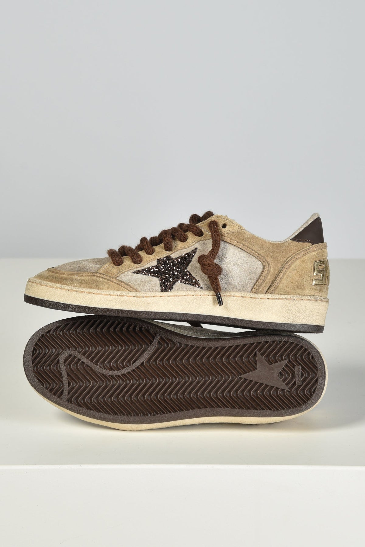 Golden Goose Ballstar beige/marron