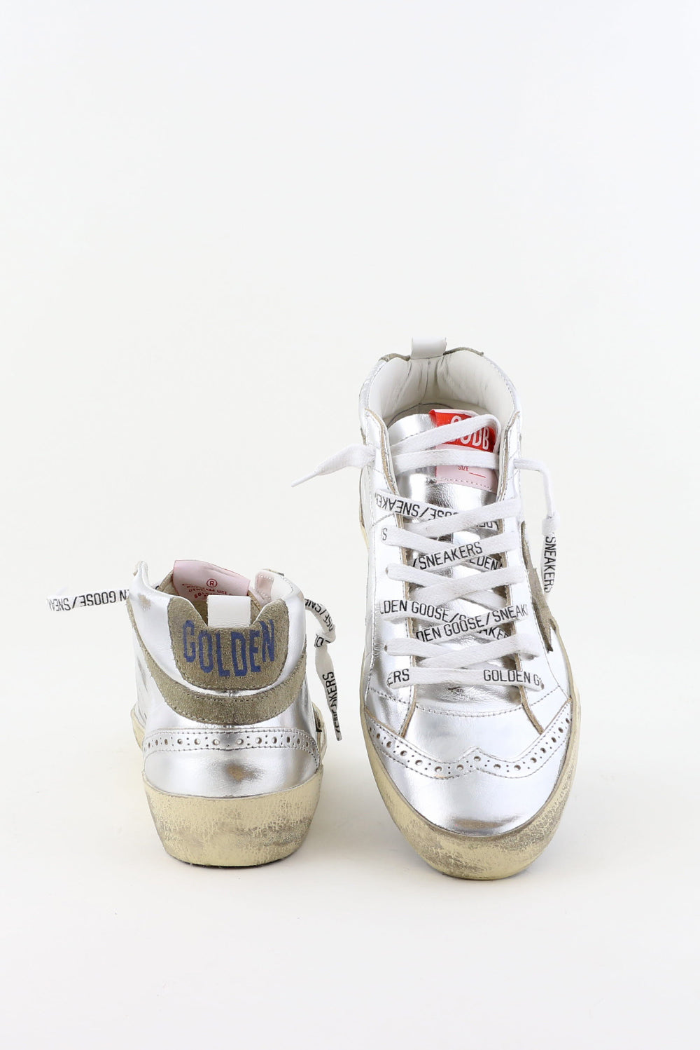 Golden Goose Midstar silver/taupe