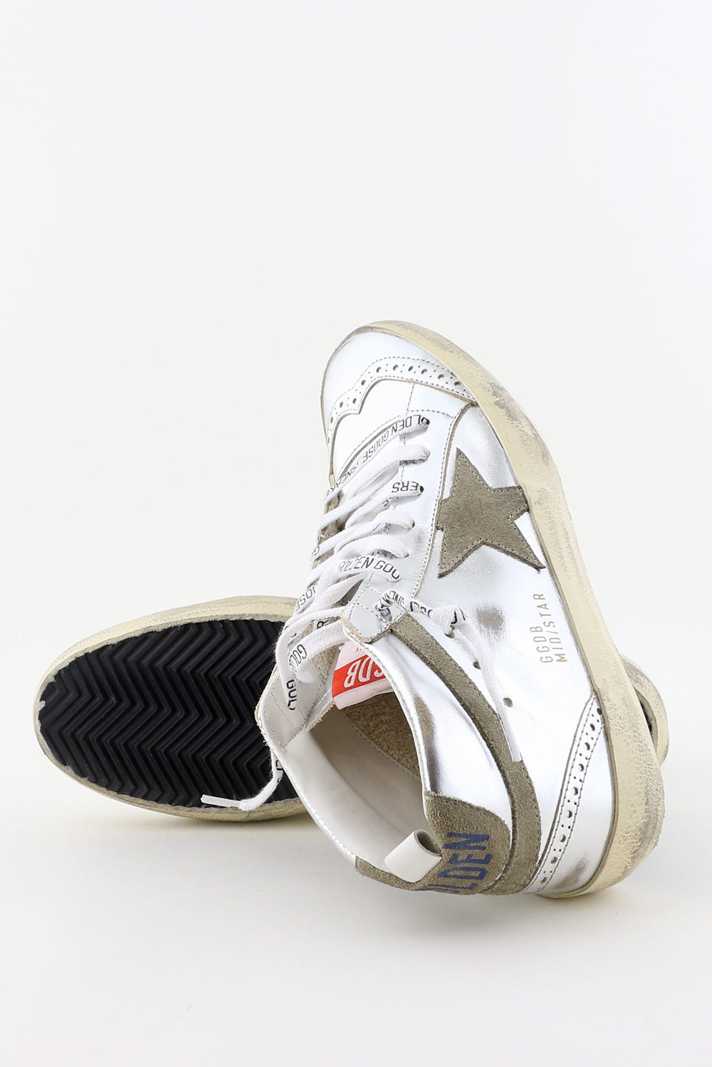 Golden Goose Midstar silver/taupe