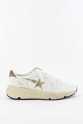 Golden Goose Running Sole white/gold/beige