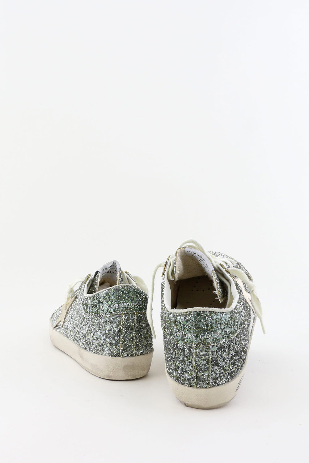 Golden Goose Superstar platine/vert