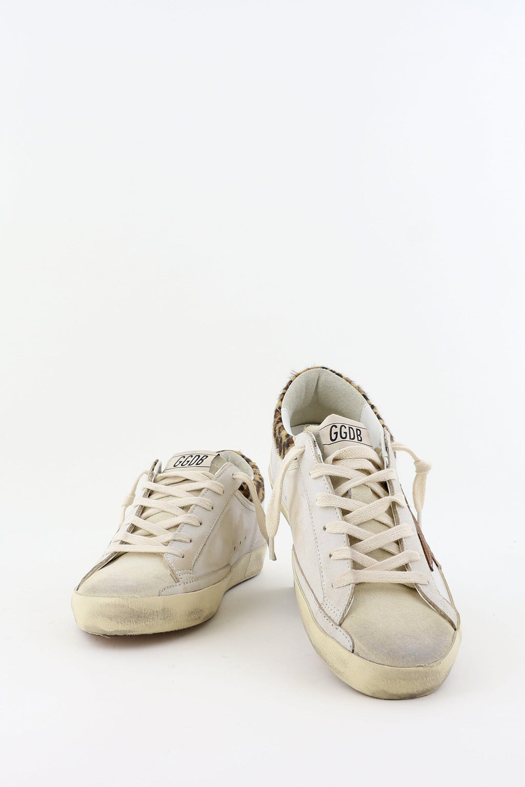 Golden Goose Superstar white beige/seedpearl/beige/brown leo/brick red