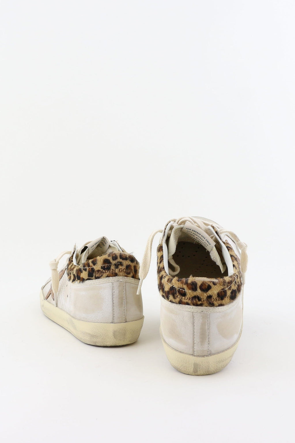 Golden Goose Superstar white beige/seedpearl/beige/brown leo/brick red