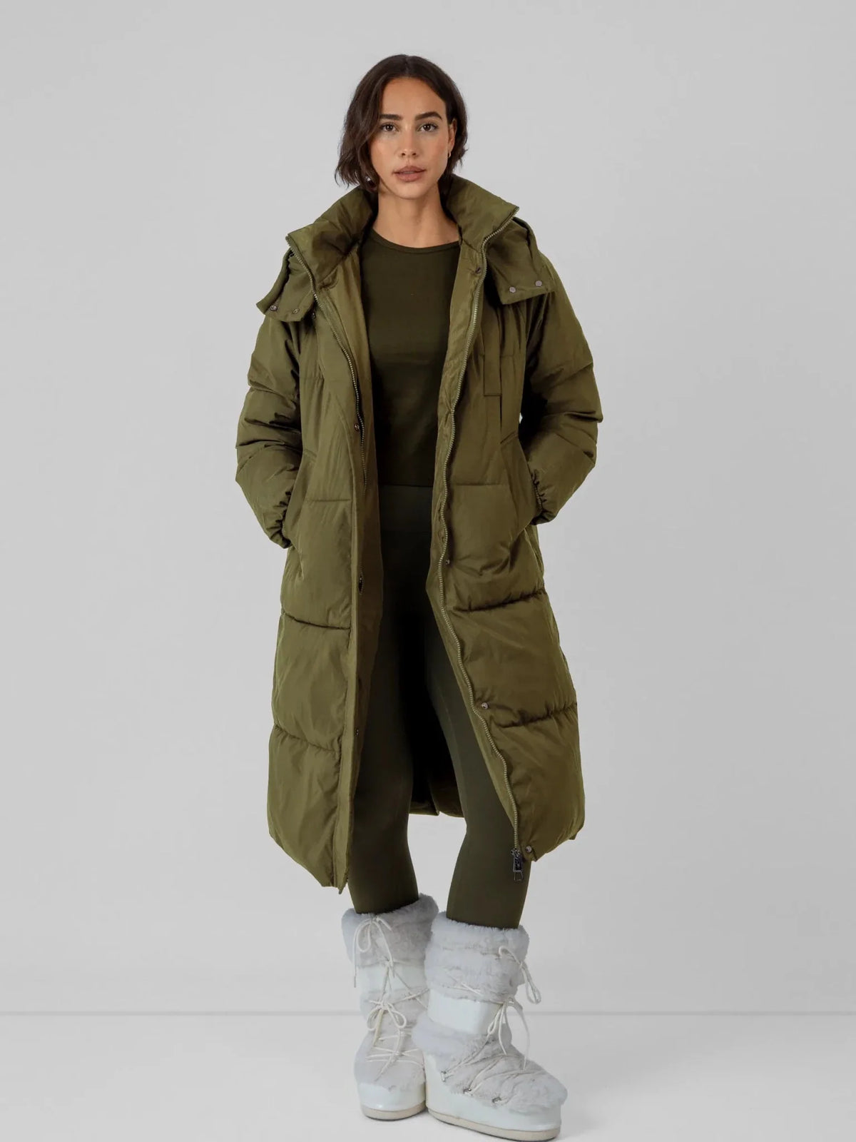 WarmCore Waterproof Puffer Coat