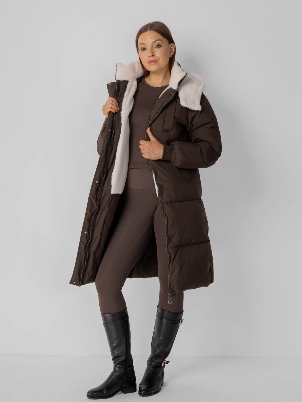 WarmCore Waterproof Puffer Coat